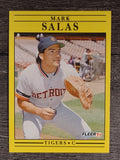 1991 Fleer #350 Mark Salas