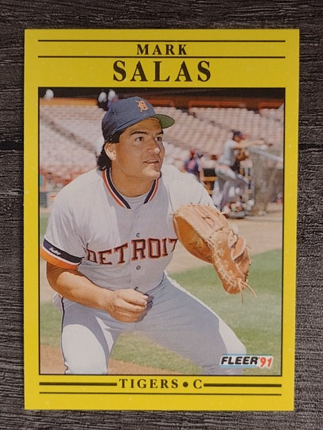 1991 Fleer #350 Mark Salas
