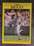 1991 Fleer #444 Greg Briley