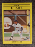 1991 Fleer #259 Will Clark