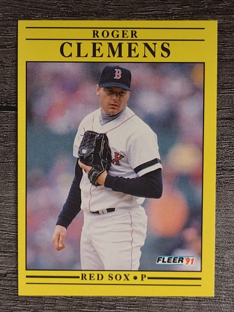 1991 Fleer #90 Roger Clemens