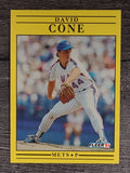 1991 Fleer #143 David Cone