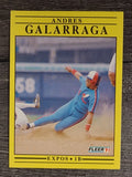 1991 Fleer #232 Andres Galarraga