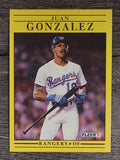 1991 Fleer #286 Juan Gonzalez