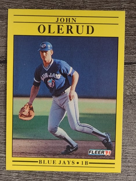 1991 Fleer #183 John Olerud