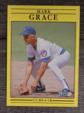 1991 Fleer #422 Mark Grace