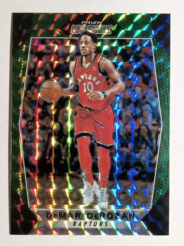 2017-18 Panini Prizm Mosaic Green #42 DeMar DeRozan