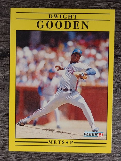 1991 Fleer #148 Dwight Gooden