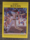 1991 Fleer #33 Barry Bonds