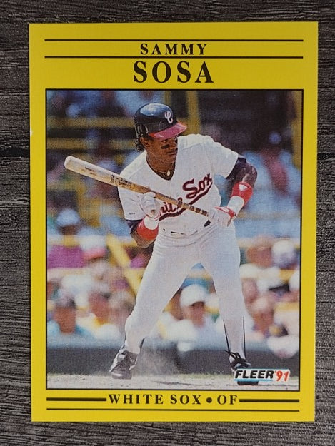 1991 Fleer #136 Sammy Sosa