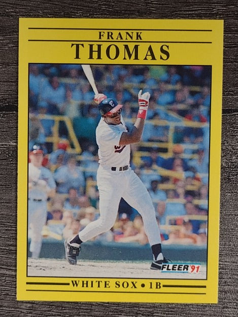 1991 Fleer #138 Frank Thomas
