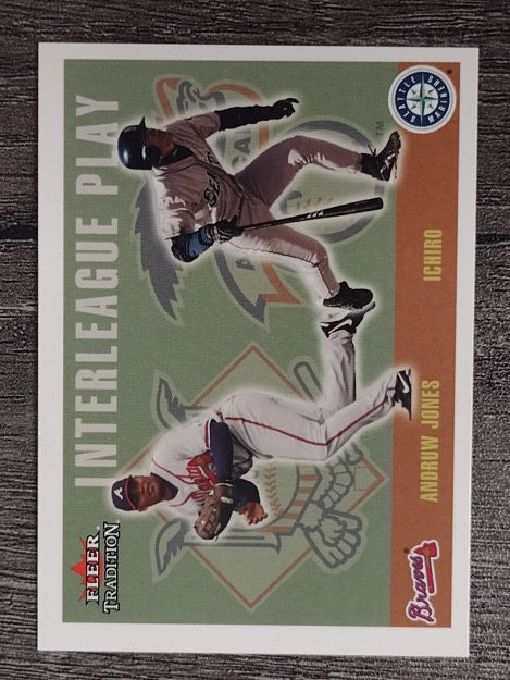 2003 Fleer Tradition Update #268 Ichiro Suzuki/Andruw Jones IL