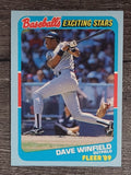 1989 Fleer Exciting Stars #43 Dave Winfield