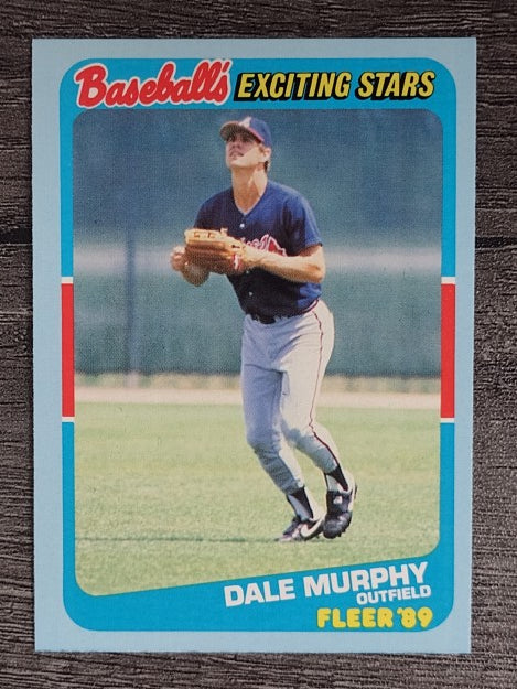 1989 Fleer Exciting Stars #33 Dale Murphy