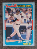1989 Fleer Exciting Stars #14 Kirk Gibson