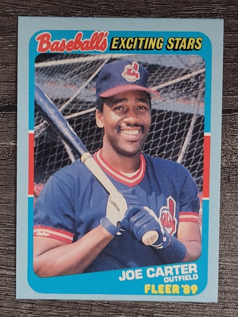 1989 Fleer Exciting Stars #4 Joe Carter