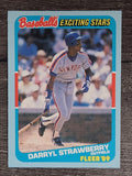 1989 Fleer Exciting Stars #40 Darryl Strawberry
