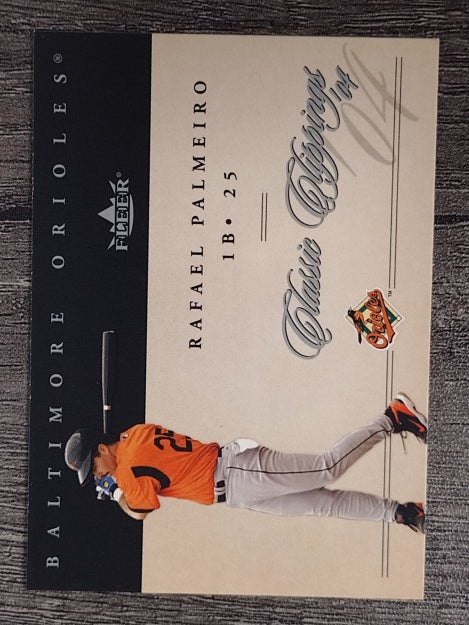 2004 Classic Clippings #27 Rafael Palmeiro
