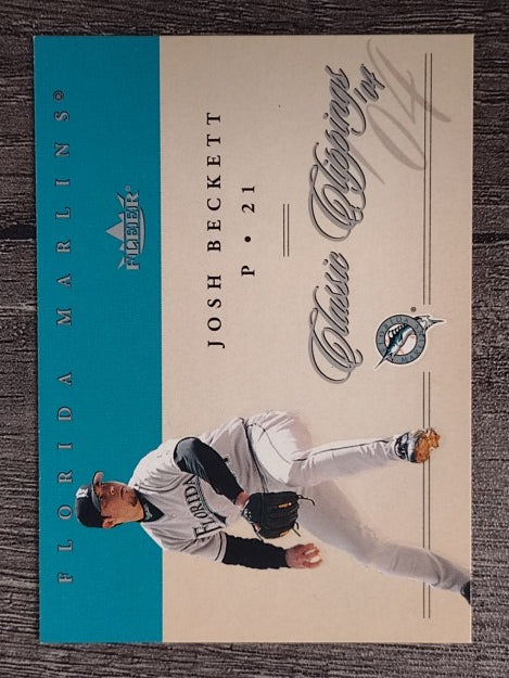2004 Classic Clippings #61 Josh Beckett