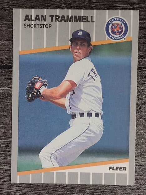 1989 Fleer #148 Alan Trammell