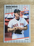 1989 Fleer #81 Wade Boggs