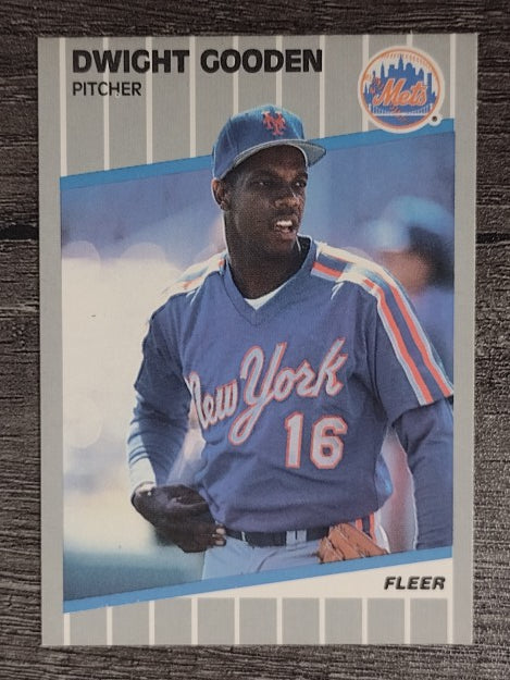 1989 Fleer #36 Dwight Gooden
