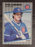 1989 Fleer #437 Ryne Sandberg