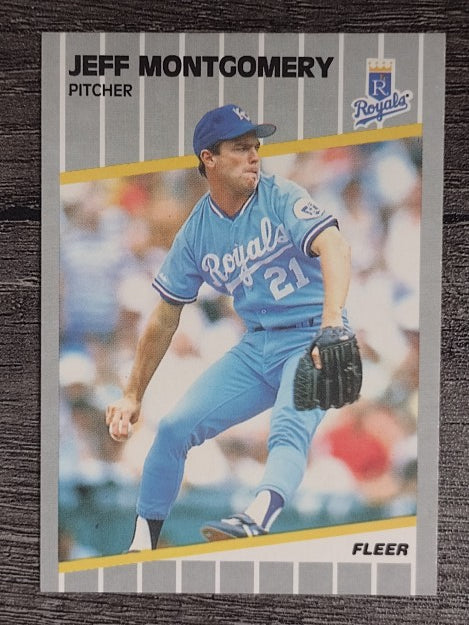 1989 Fleer #288 Jeff Montgomery