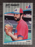 1989 Fleer #389 Jeff Parrett