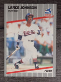 1989 Fleer #499 Lance Johnson
