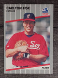 1989 Fleer #495 Carlton Fisk