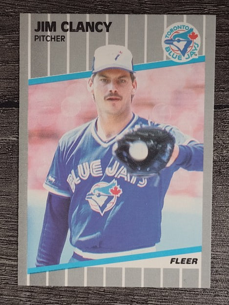 1989 Fleer #229 Jim Clancy