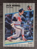 1989 Fleer #480 Jack Howell