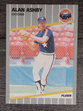 1989 Fleer #350B Alan Ashby COR