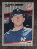 1989 Fleer #253 Richard Dotson