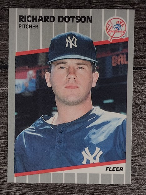 1989 Fleer #253 Richard Dotson