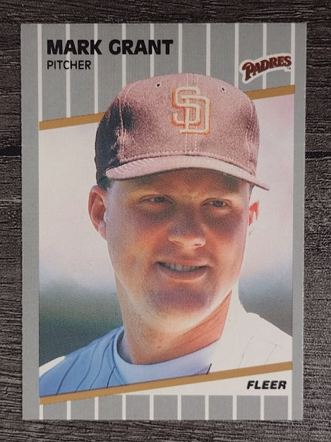 1989 Fleer #304 Mark Grant