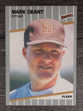 1989 Fleer #304 Mark Grant
