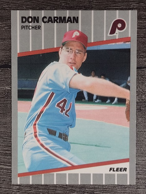 1989 Fleer #564 Don Carman