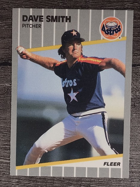 1989 Fleer #369 Dave Smith