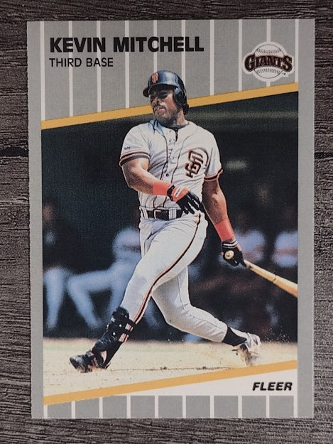 1989 Fleer #336 Kevin Mitchell