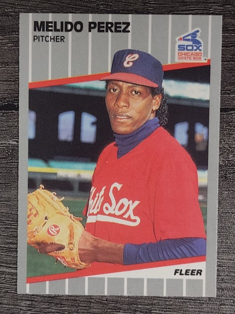 1989 Fleer #509 Melido Perez