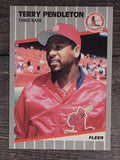 1989 Fleer #461 Terry Pendleton