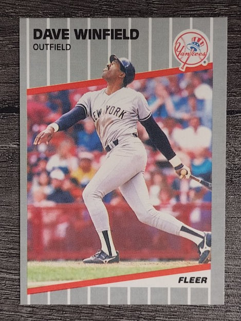 1989 Fleer #274 Dave Winfield