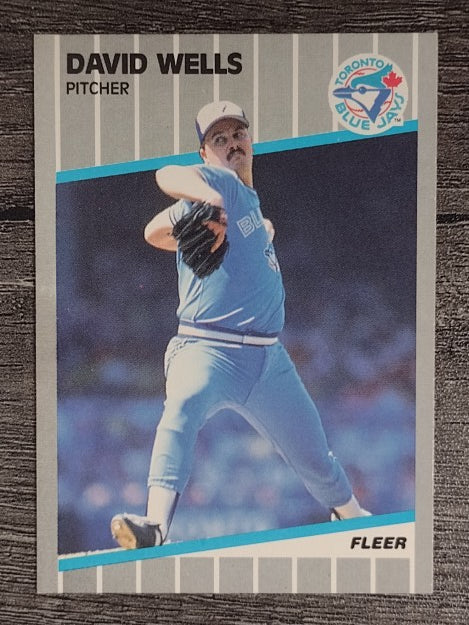 1989 Fleer #247 David Wells