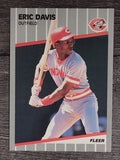 1989 Fleer #158 Eric Davis