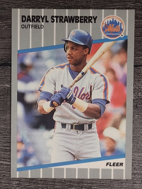 1989 Fleer #49 Darryl Strawberry