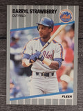 1989 Fleer #49 Darryl Strawberry