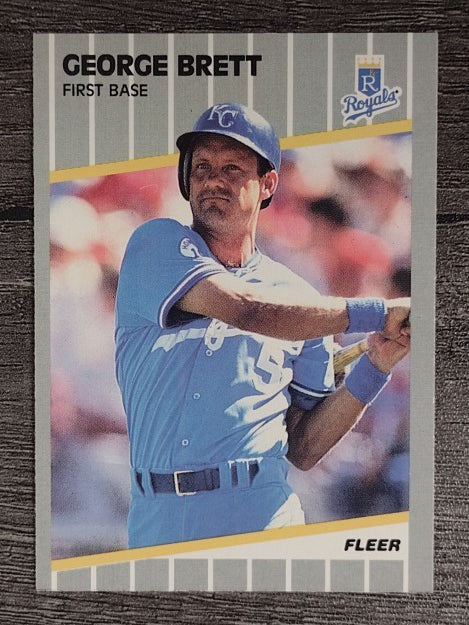 1989 Fleer #277 George Brett
