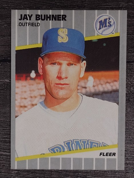 1989 Fleer #542 Jay Buhner